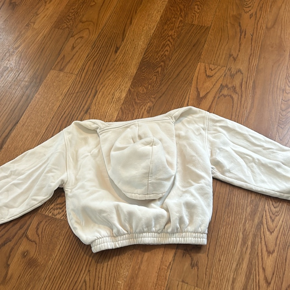 Zara cream hoodie 13/14
